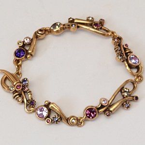 Patricia Locke Gold Plate "Ingenue" Bracelet